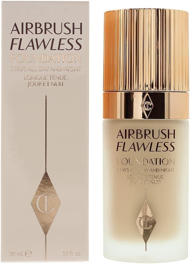 charlotte tilbury air brush flawless foundation-5w