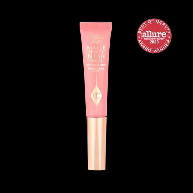 charlotte tilbury pillow talk liquid blush -pink pop