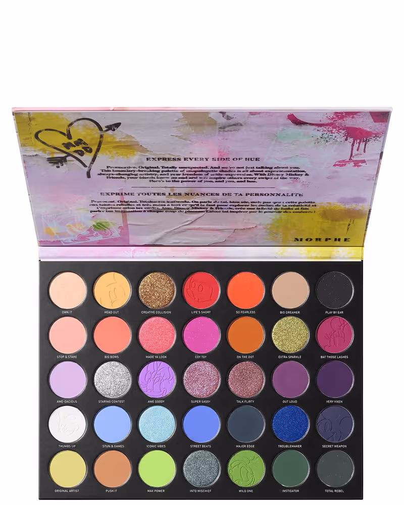 morphe disney eyeshadow palette