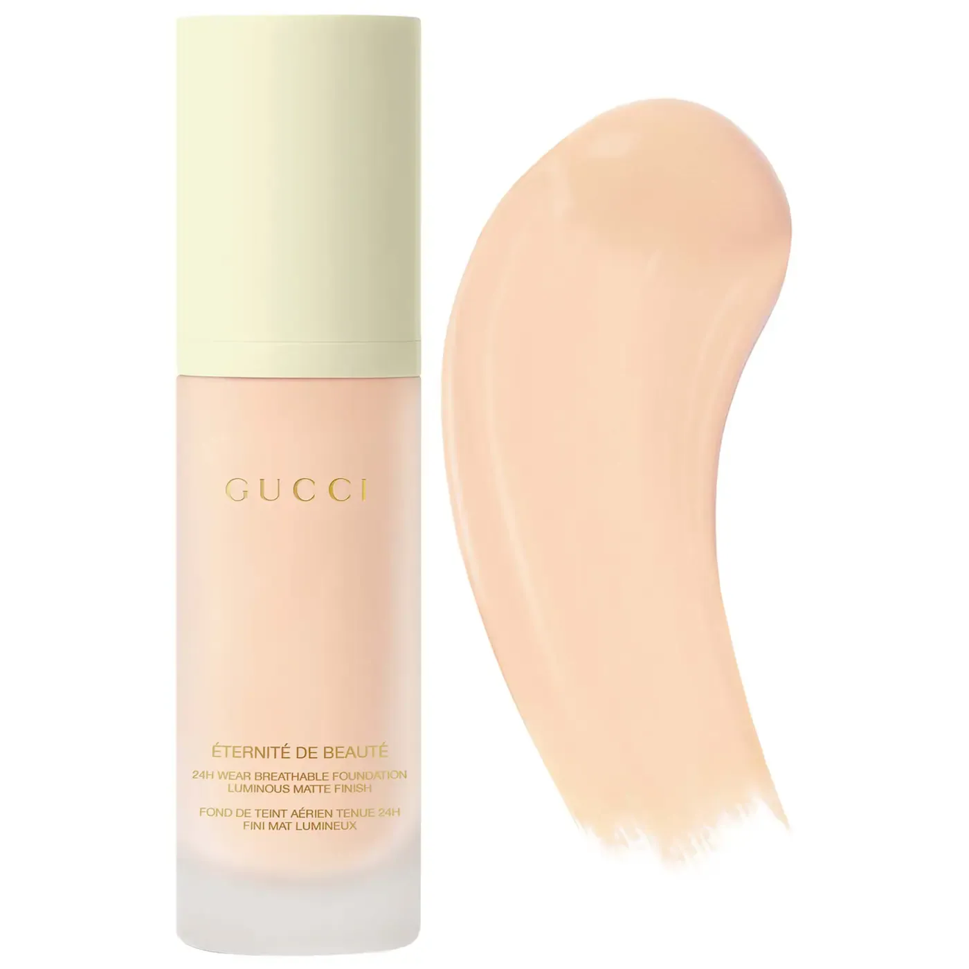 gucci natural finish foundation-110c