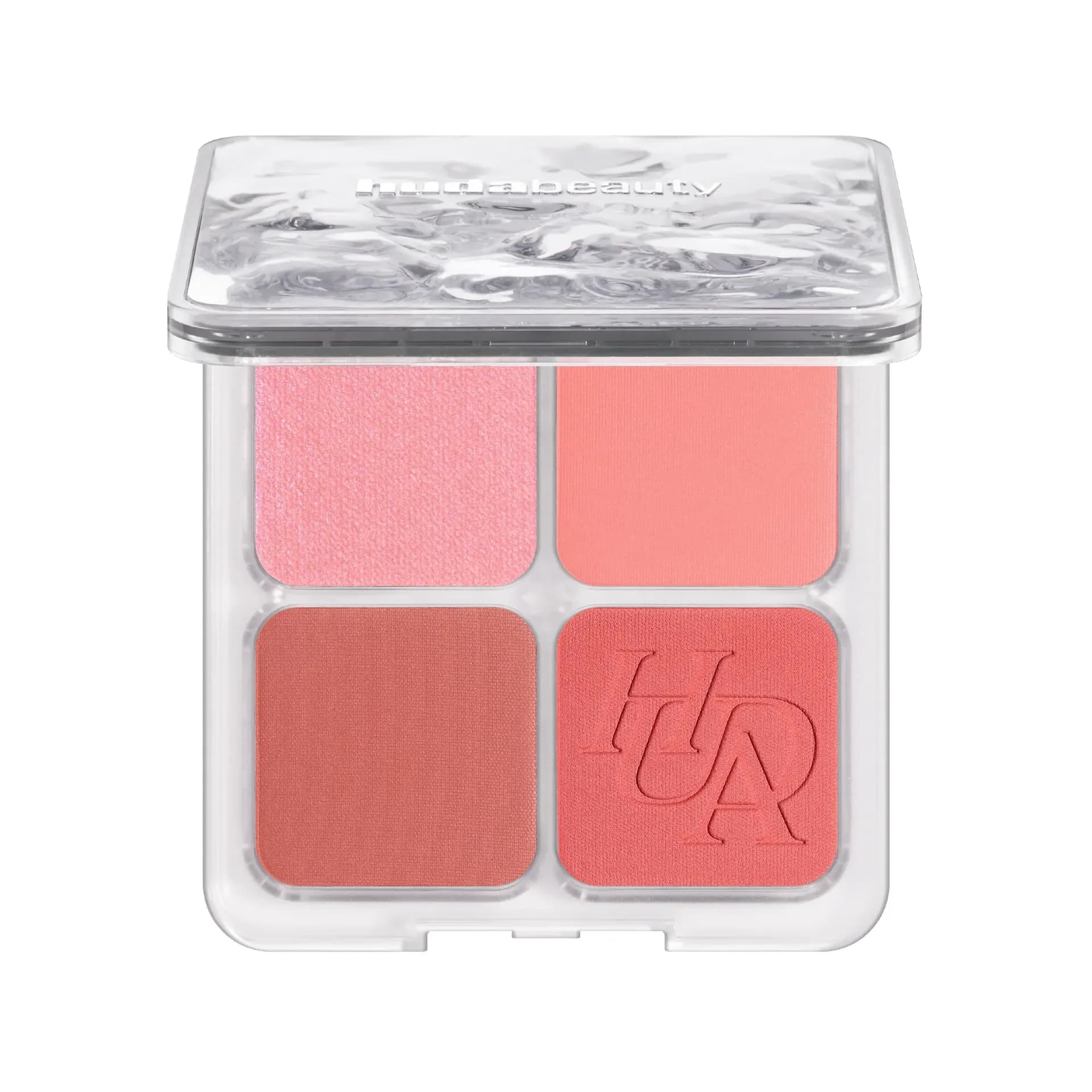 huda beauty blush filter palette-toasty peach