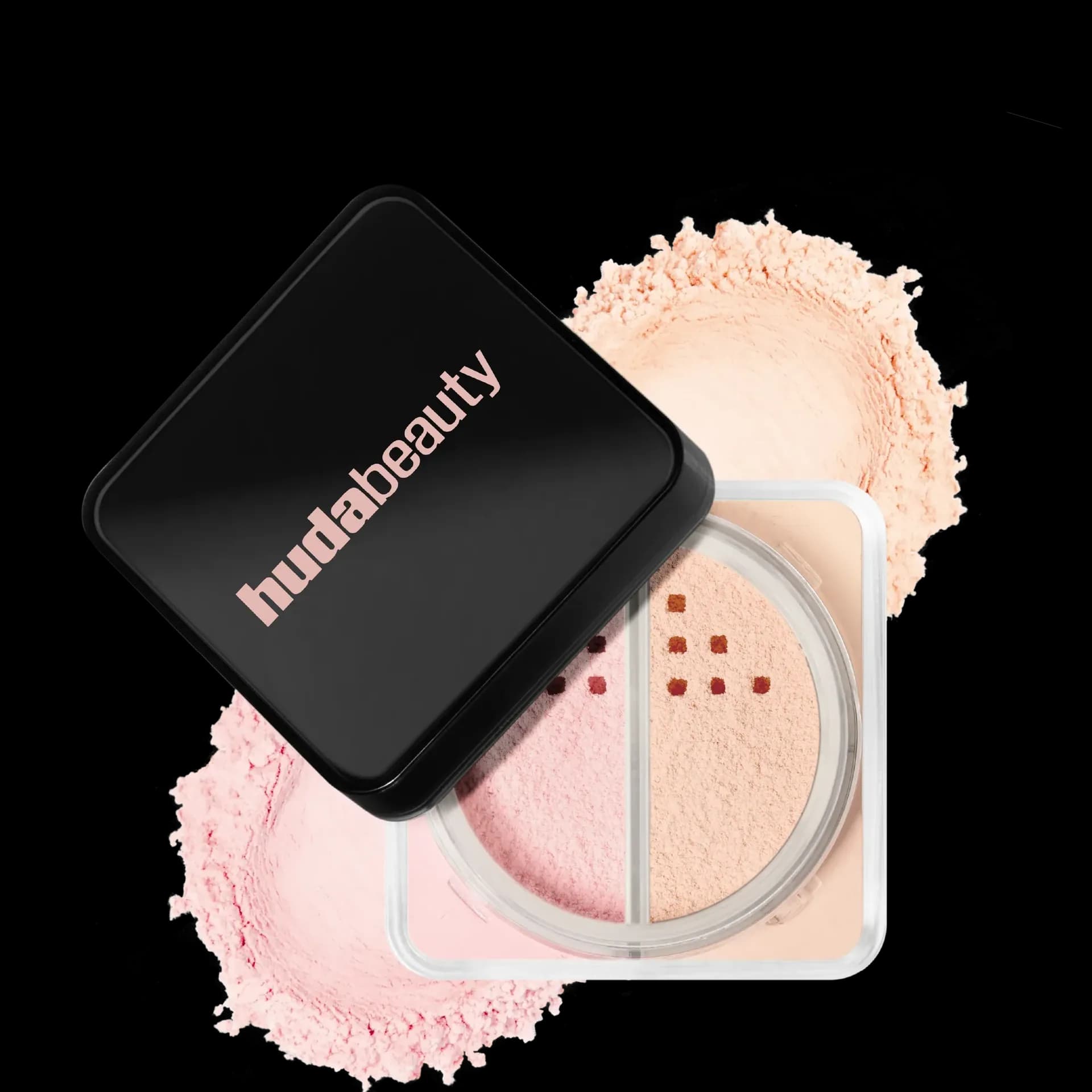 huda beauty duo loose - cherry peach