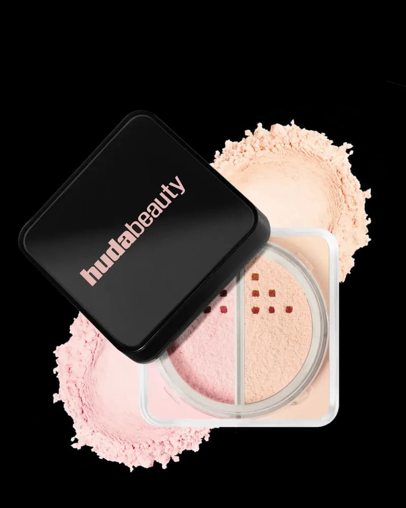 huda beauty duo loose - cherry peach
