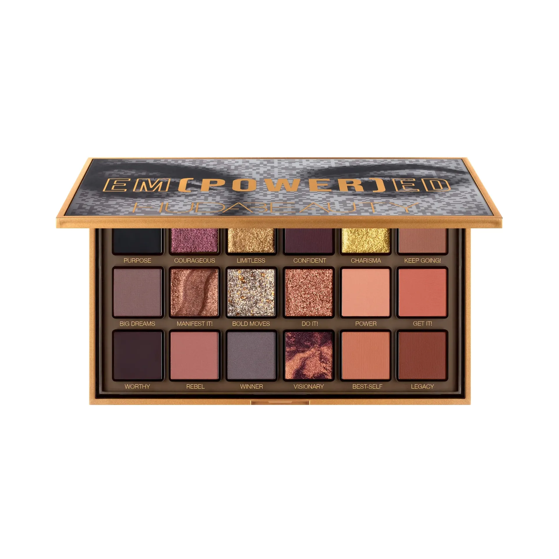 huda beauty empowered palette
