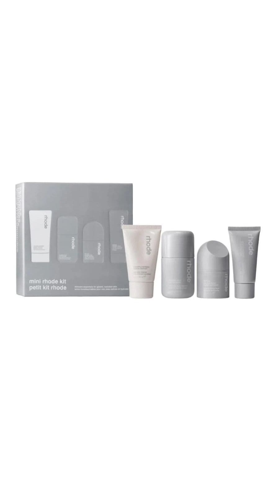 mini rhode kit glazed skincare essentials