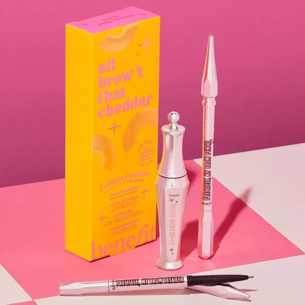 benefit all browit set-warm deep brown