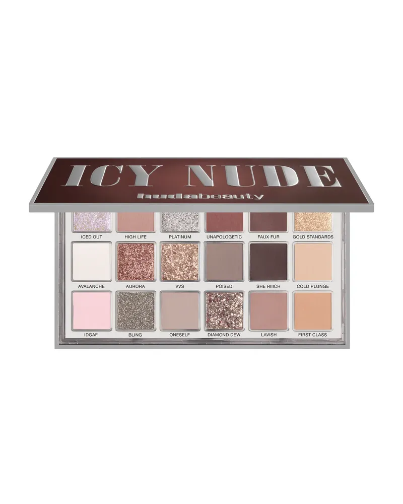 huda beauty icy nude palette