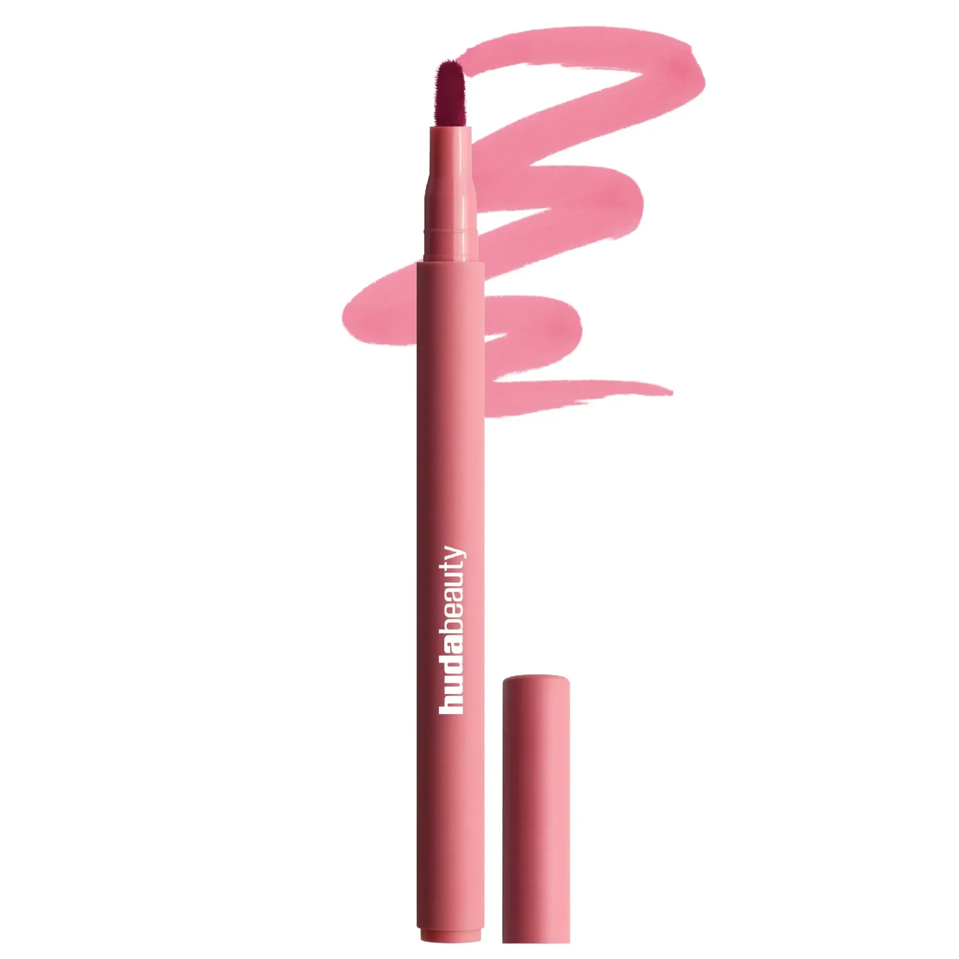 huda beauty lip stain-rose wood