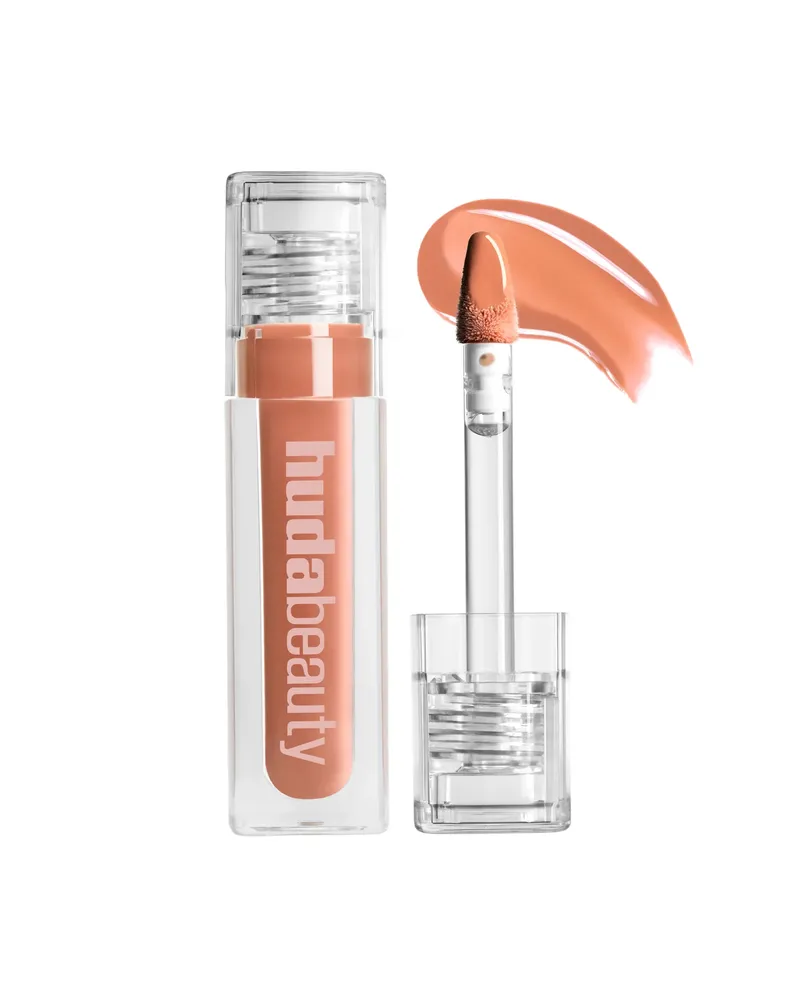 huda beauty lipgloss -honey