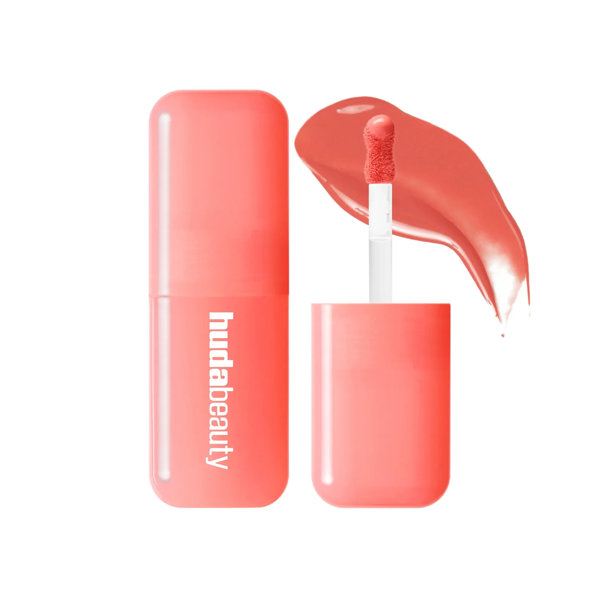 huda beauty liquid blush-sunset lychee