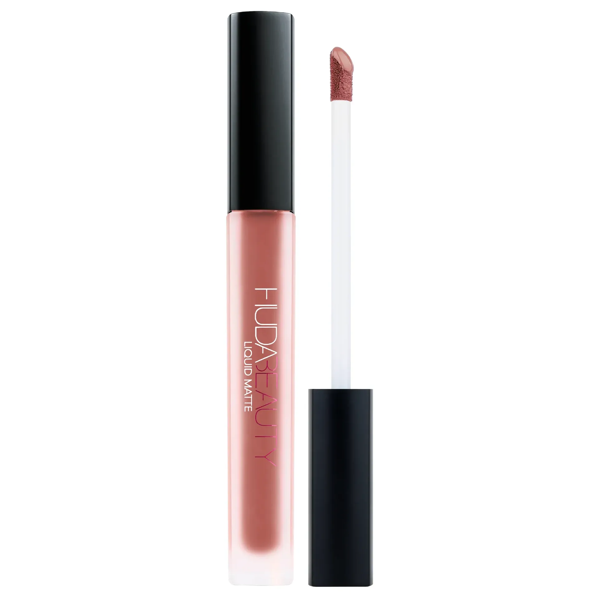 huda beauty liquid matte lipstick-bombshell