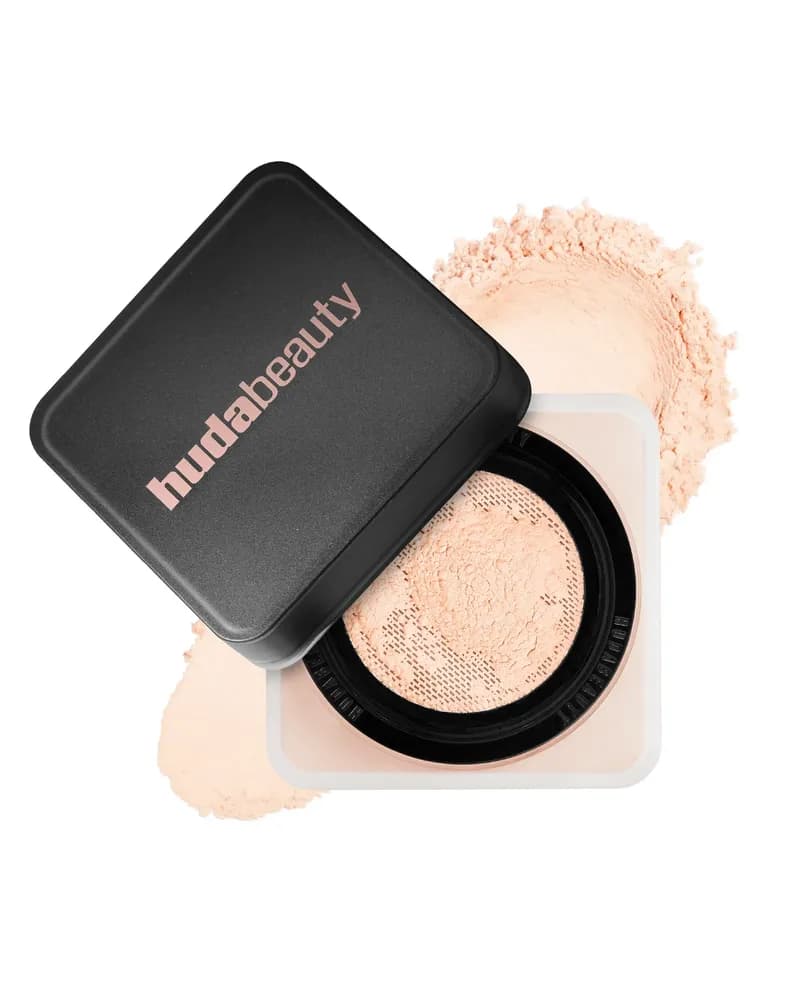 huda beauty losepowder-cupcake