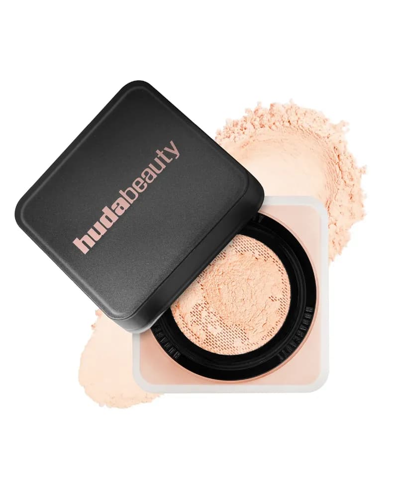 huda beauty losepowder-peach pie