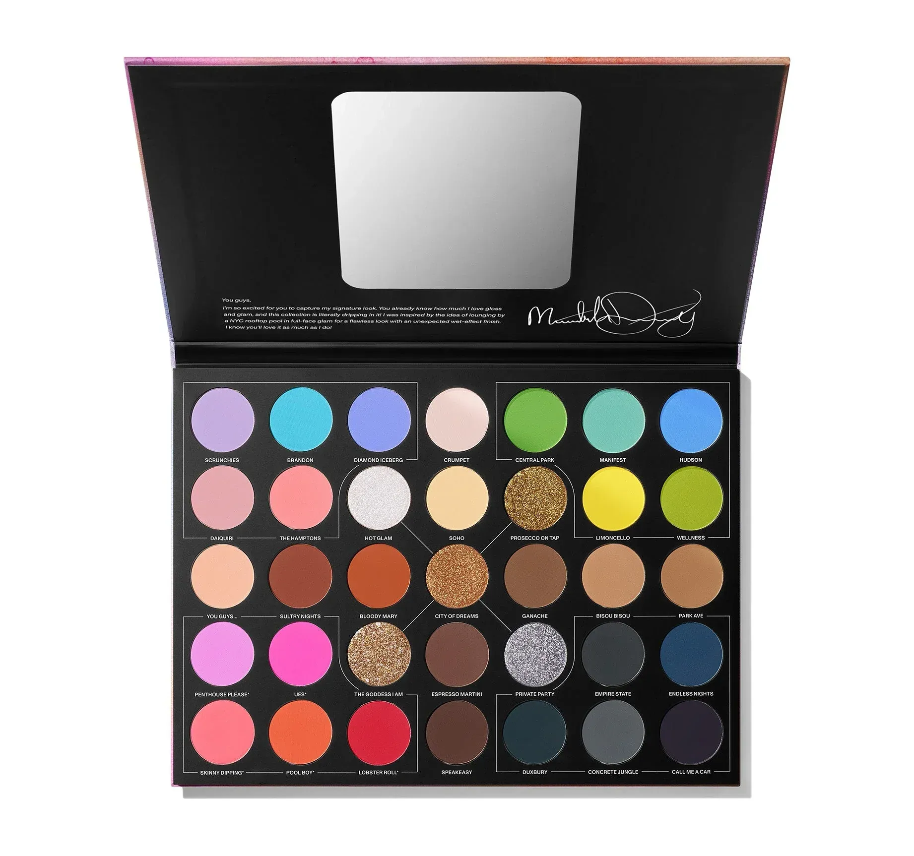 morphe x merdith duxbury full size palette