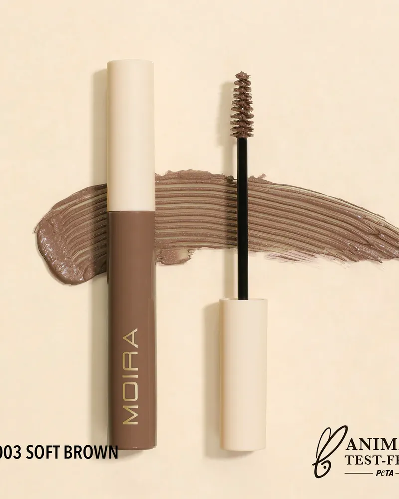 moira brow defying mascara-03 soft brown