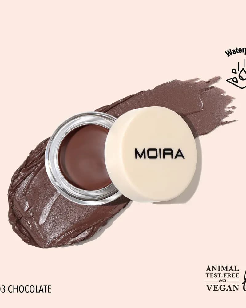 moira define & sculpt brow pomade-003 chocolate