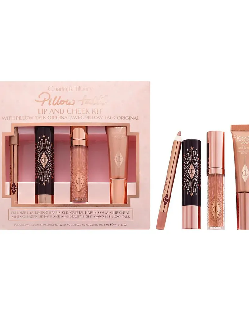 charlotte pillow talk lip-cheek set