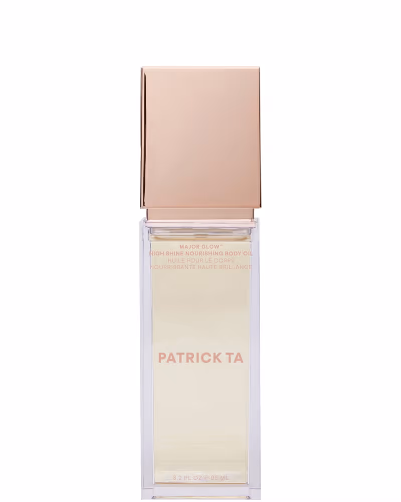 major glow high shine nourishing body oil