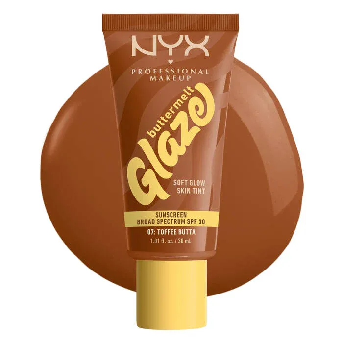 nyx buttermelt glaze-07w toffee butta