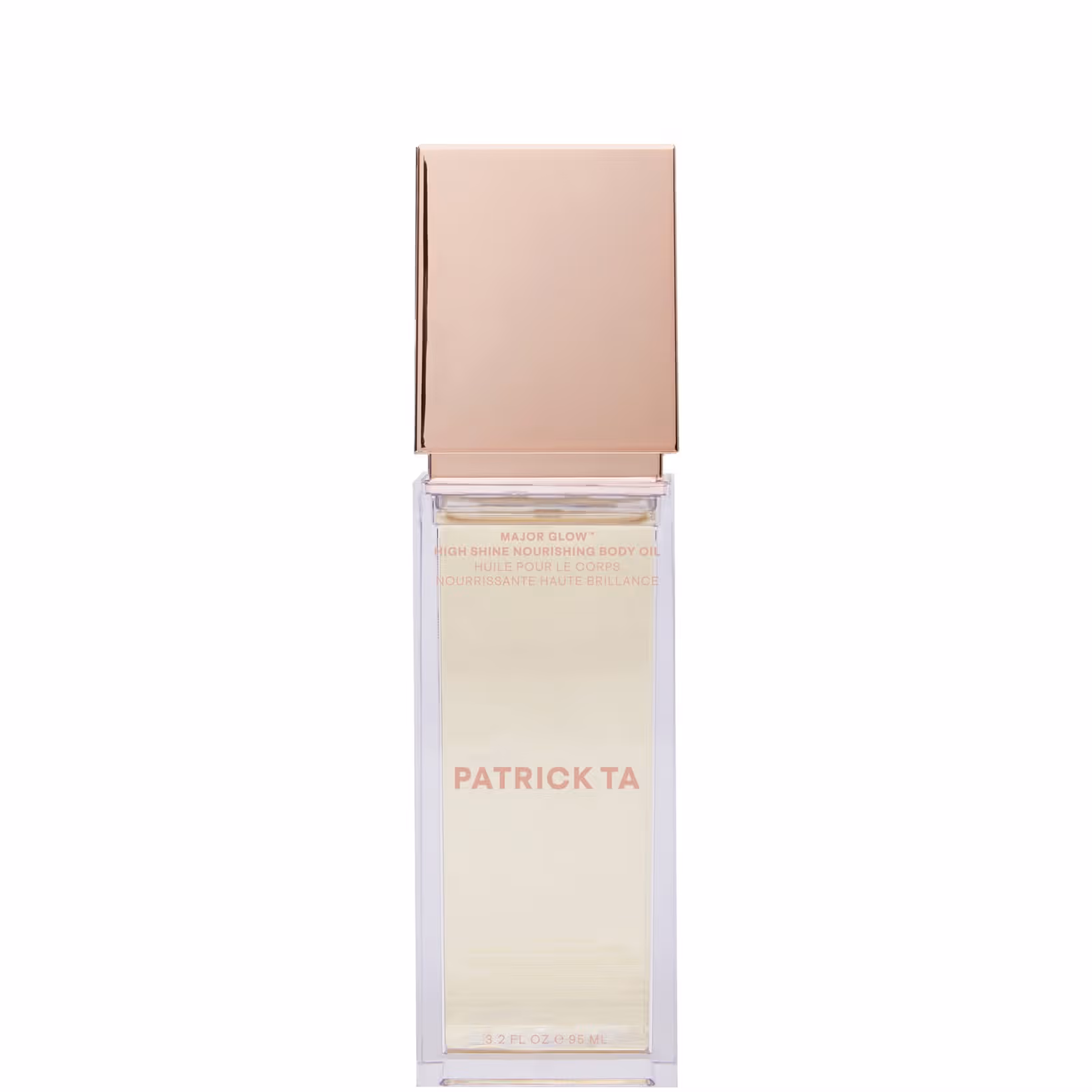 major glow high shine nourishing body oil