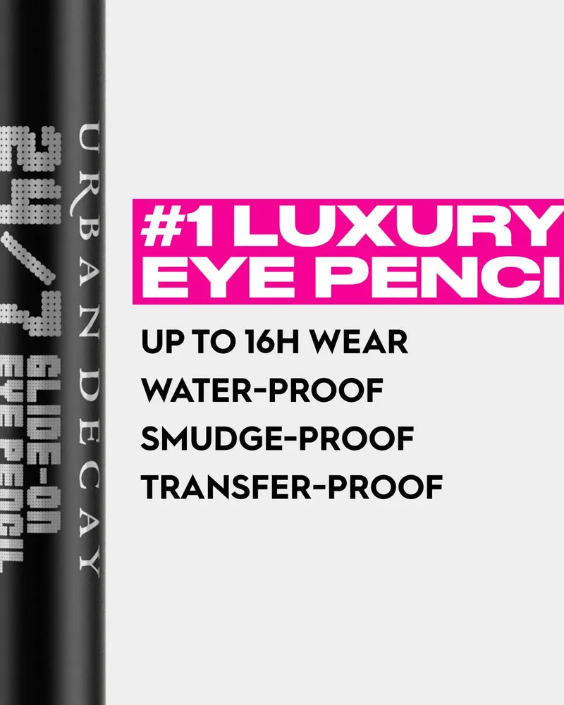24-7 glide on waterproof eyeliner pencil - zero