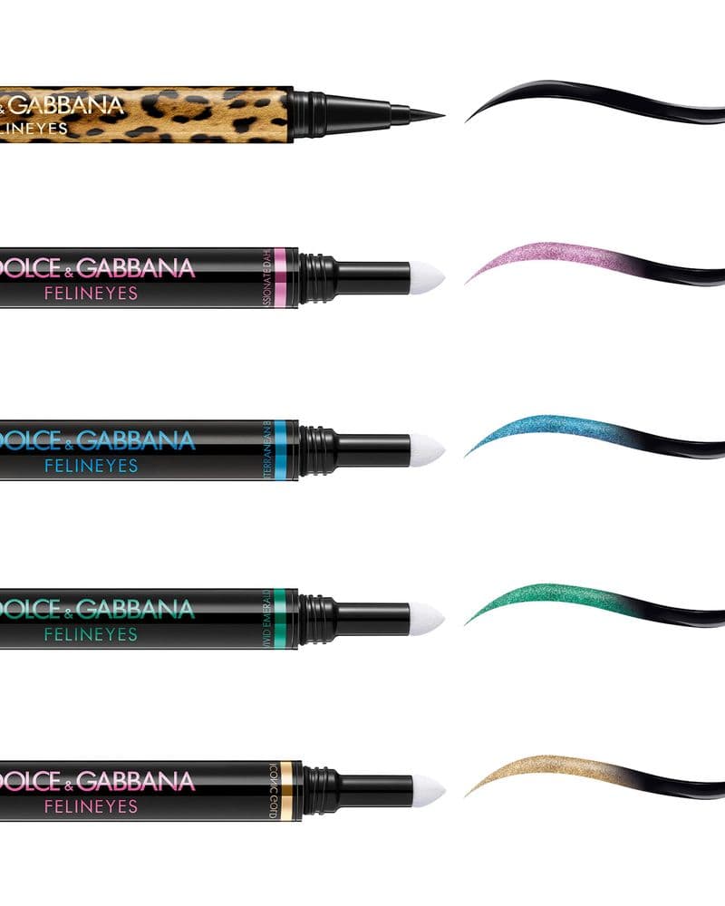 D&G waterproof eyeliner-felineyes nero