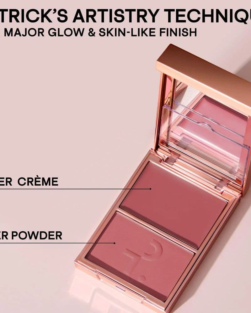 Major Headlines Double-Take Crème & Powder Blush Duo She_s goes to the gym