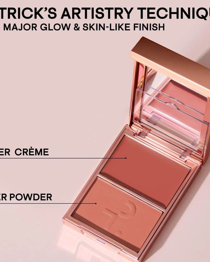 Major Headlines Double-Take Crème & Powder Blush Duo Shes Blushing