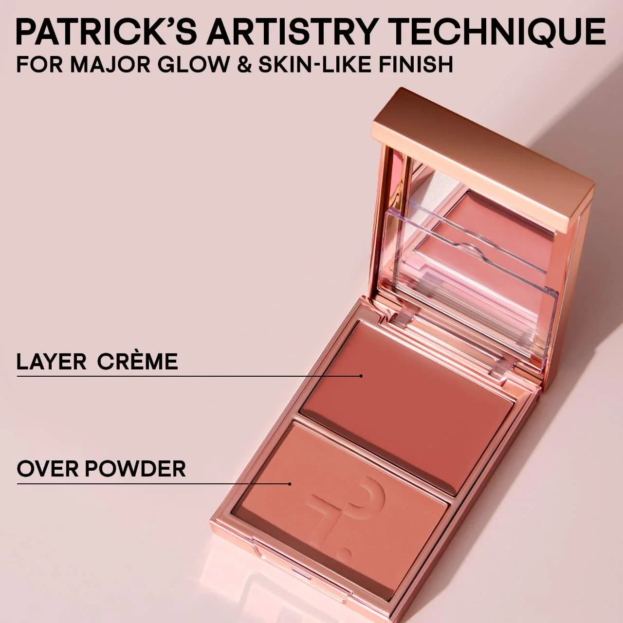 Major Headlines Double-Take Crème & Powder Blush Duo Shes Blushing