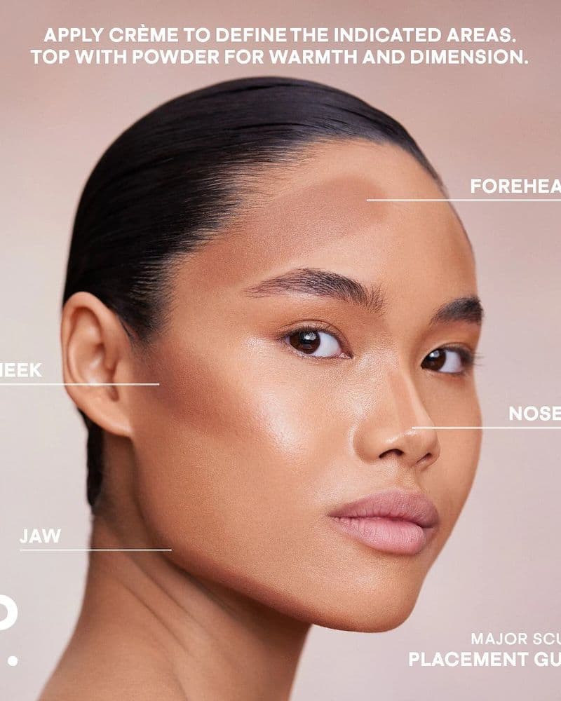 Major Sculpt Crème Contour & Powder Bronzer Duo - Shes Bronzed