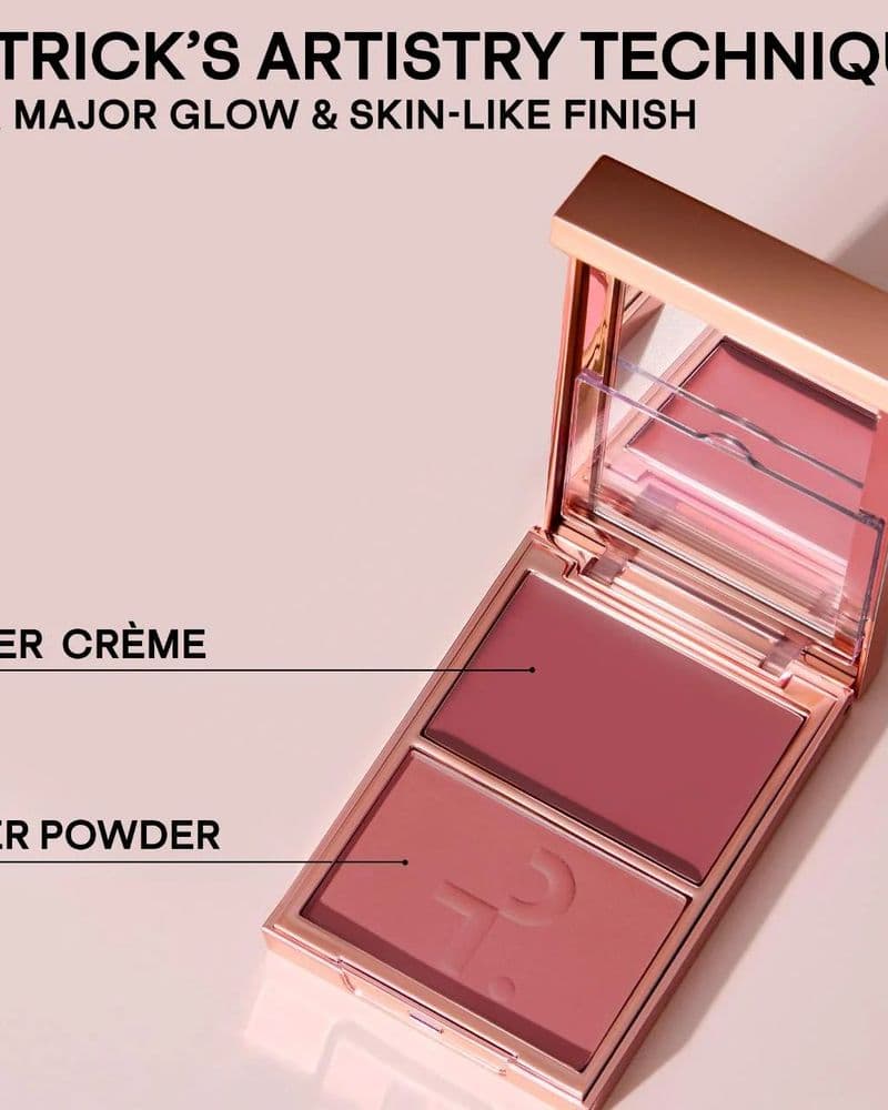 PATRICK TA Major Headlines Double-Take Crème & Powder Blush Duo, She_s Flushed