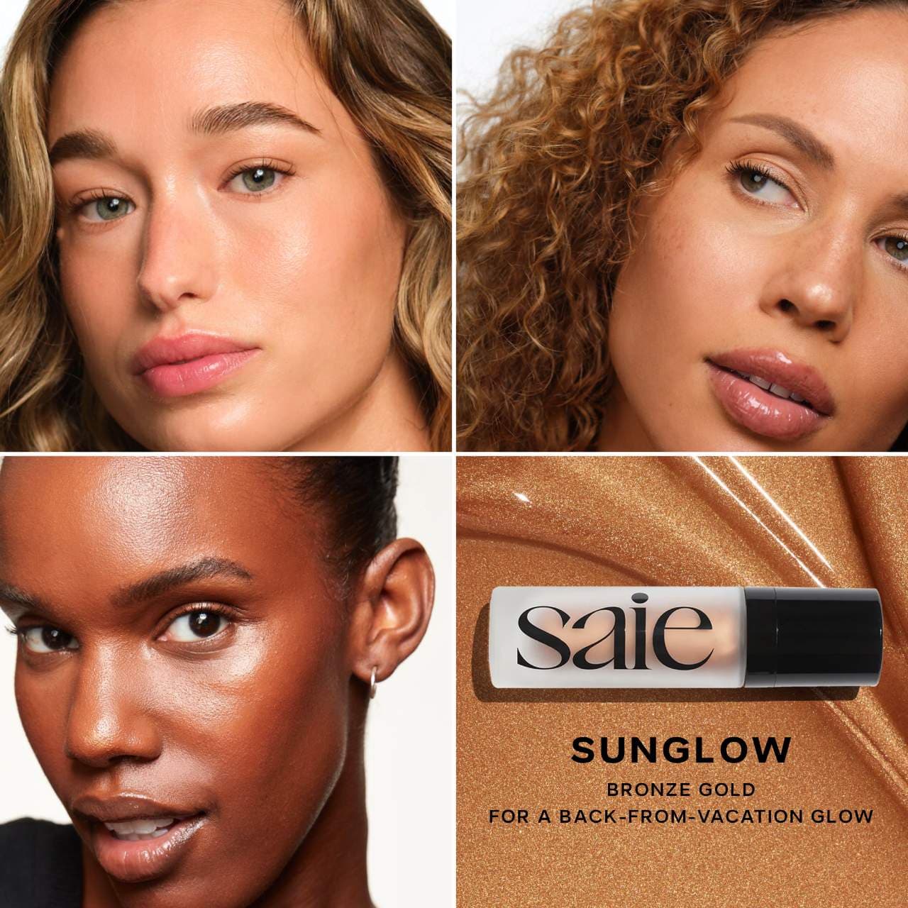 Glowy Super Gel Lightweight Dewy Multipurpose Illuminator- sunglow